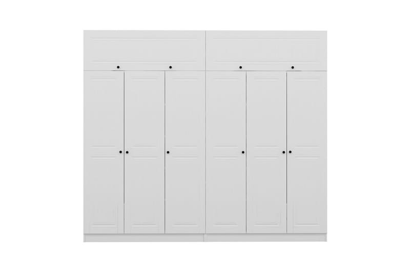 Fruitland Garderobe 270 cm - Hvid - Opbevaring - Tøjopbevaring - Garderobeskabe