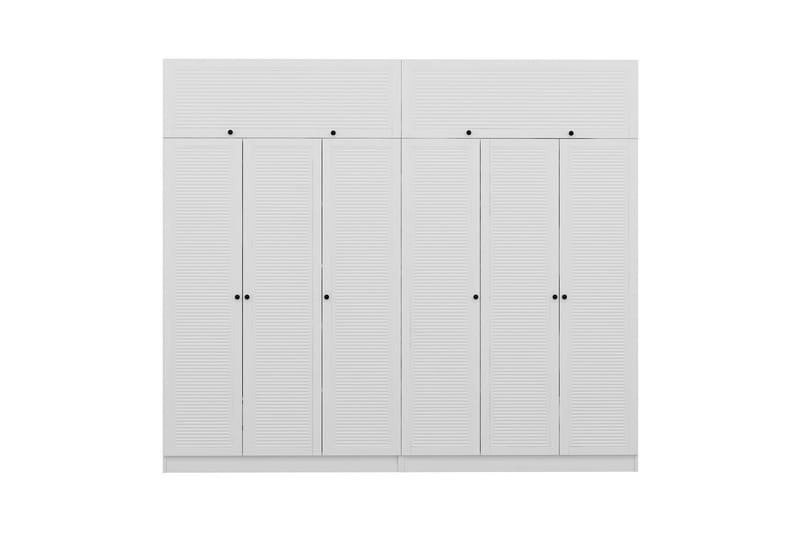 Fruitland Garderobe 270 cm - Hvid - Opbevaring - Tøjopbevaring - Garderobeskabe