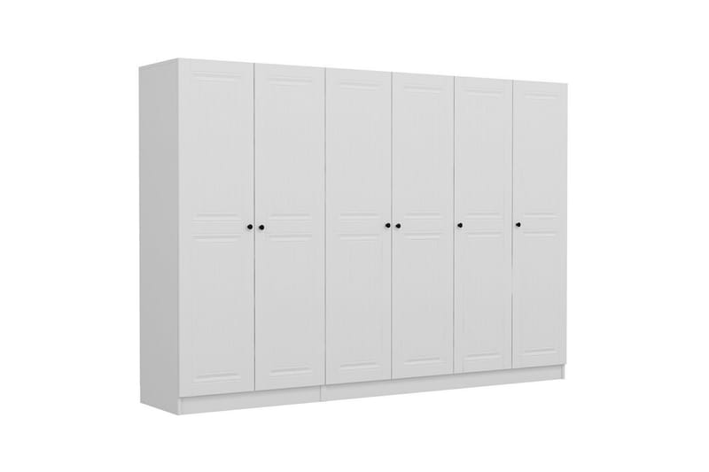Fruitland Garderobe 270 cm - Hvid - Opbevaring - Tøjopbevaring - Garderobeskabe