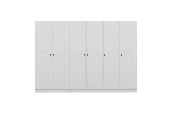 Fruitland Garderobe 270 cm - Hvid - Opbevaring - Tøjopbevaring - Garderobeskabe