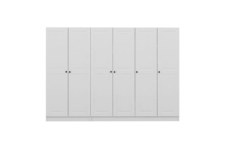 Fruitland Garderobe 270 cm - Hvid - Opbevaring - Tøjopbevaring - Garderobeskabe