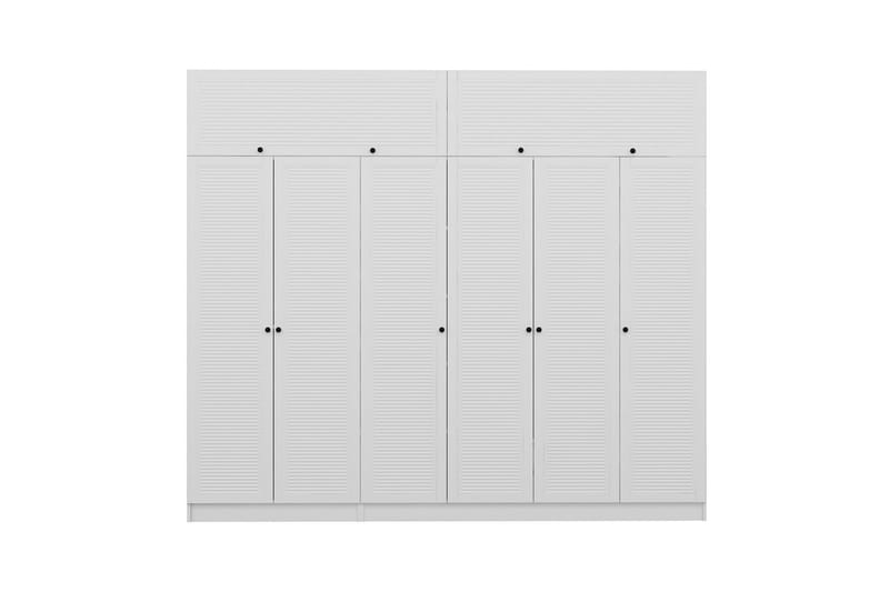 Fruitland Garderobe 270 cm - Hvid - Opbevaring - Tøjopbevaring - Garderobeskabe