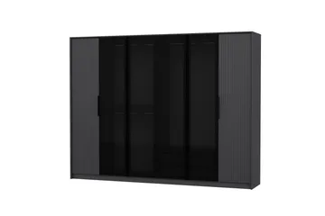 Fruitland Garderobe 274x210 cm - Antracit - Opbevaring - Tøjopbevaring - Garderobeskabe