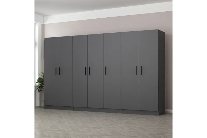 Fruitland Garderobe 315 cm, Antracit