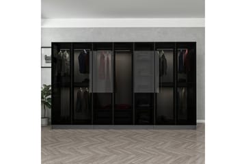 Fruitland Garderobe 315 cm - Antracit - Opbevaring - Tøjopbevaring - Garderobeskabe
