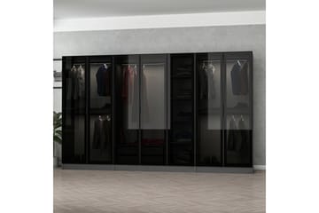 Fruitland Garderobe 315 cm - Antracit - Opbevaring - Tøjopbevaring - Garderobeskabe