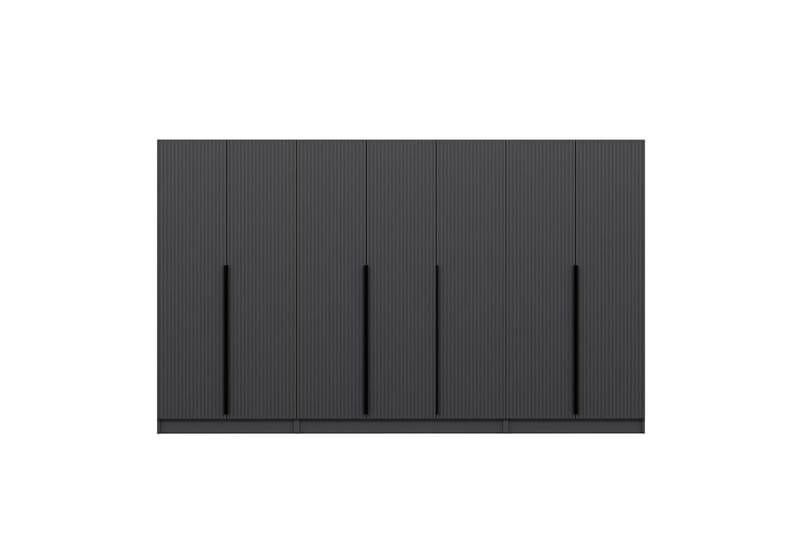 Fruitland Garderobe 315 cm - Antracit - Opbevaring - Tøjopbevaring - Garderobeskabe