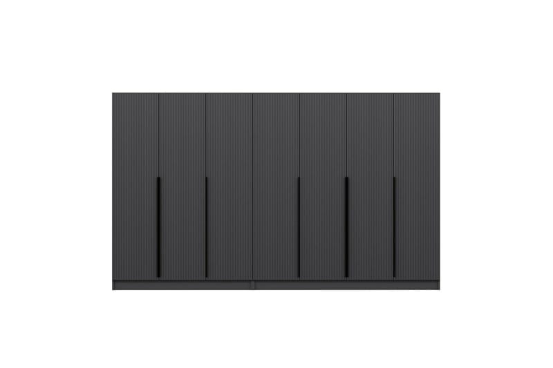 Fruitland Garderobe 315 cm - Antracit - Opbevaring - Tøjopbevaring - Garderobeskabe