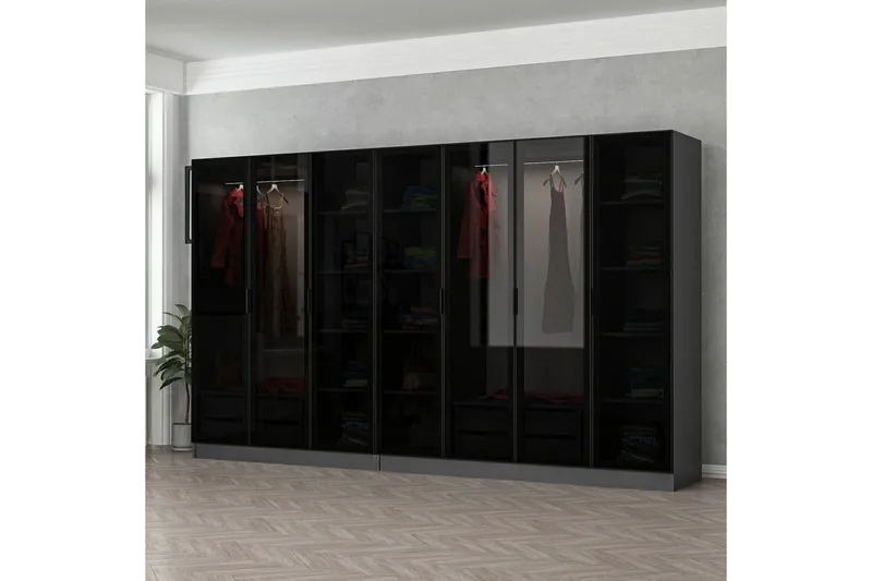 Fruitland Garderobe 315 cm, Antracit