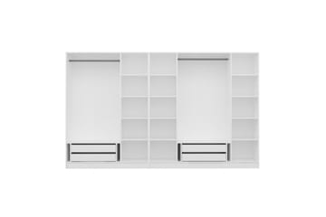 Fruitland Garderobe 315 cm - Hvid - Opbevaring - Tøjopbevaring - Garderobeskabe