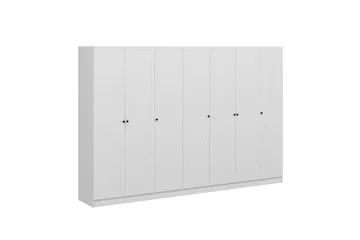 Fruitland Garderobe 315 cm - Hvid - Opbevaring - Tøjopbevaring - Garderobeskabe