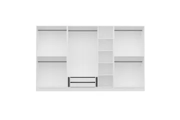Fruitland Garderobe 315 cm - Hvid - Opbevaring - Tøjopbevaring - Garderobeskabe