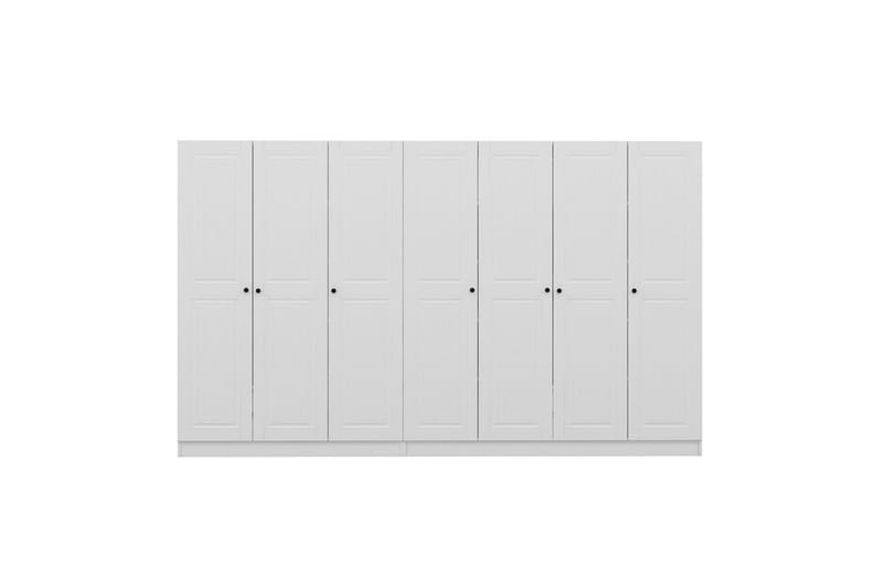 Fruitland Garderobe 315 cm - Hvid - Opbevaring - Tøjopbevaring - Garderobeskabe
