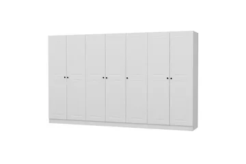 Fruitland Garderobe 315 cm - Hvid - Opbevaring - Tøjopbevaring - Garderobeskabe