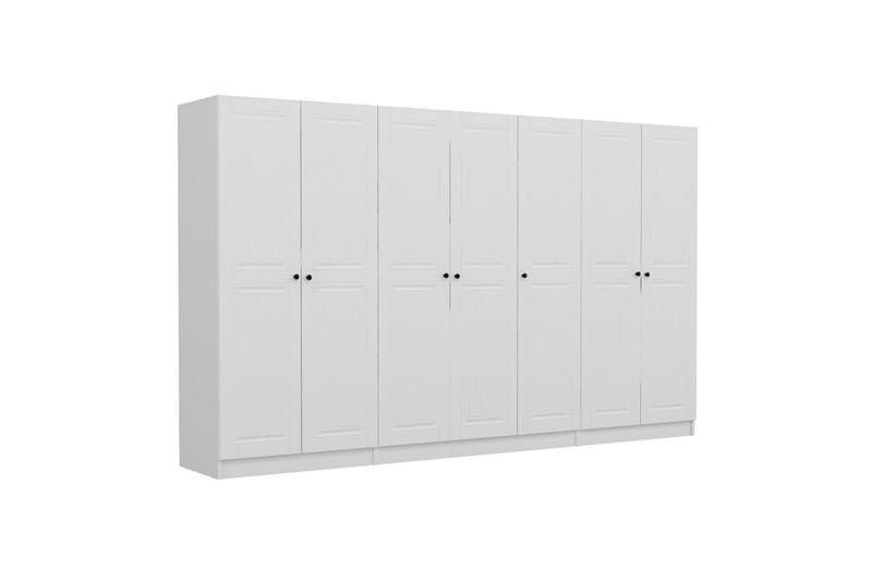 Fruitland Garderobe 315 cm - Hvid - Garderobeskabe - Garderobeskab & klædeskab