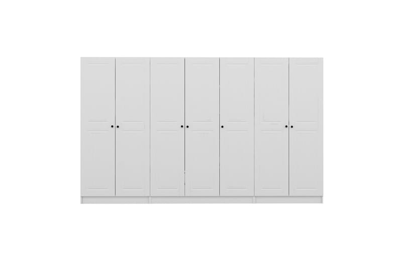 Fruitland Garderobe 315 cm - Hvid - Opbevaring - Tøjopbevaring - Garderobeskabe