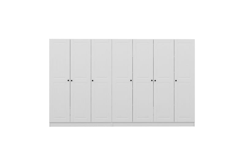 Fruitland Garderobe 315 cm - Hvid - Opbevaring - Tøjopbevaring - Garderobeskabe