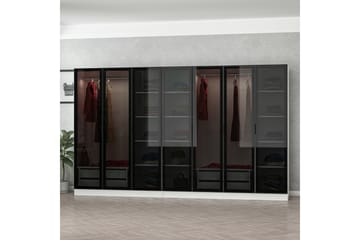 Fruitland Garderobe 315 cm - Hvid - Opbevaring - Tøjopbevaring - Garderobeskabe