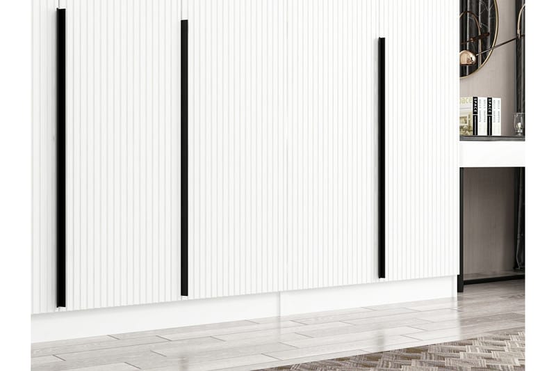 Fruitland Garderobe 315 cm - Hvid - Opbevaring - Tøjopbevaring - Garderobeskabe