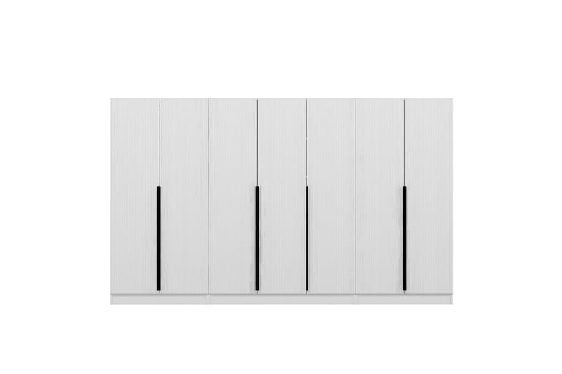 Fruitland Garderobe 315 cm - Hvid - Opbevaring - Tøjopbevaring - Garderobeskabe
