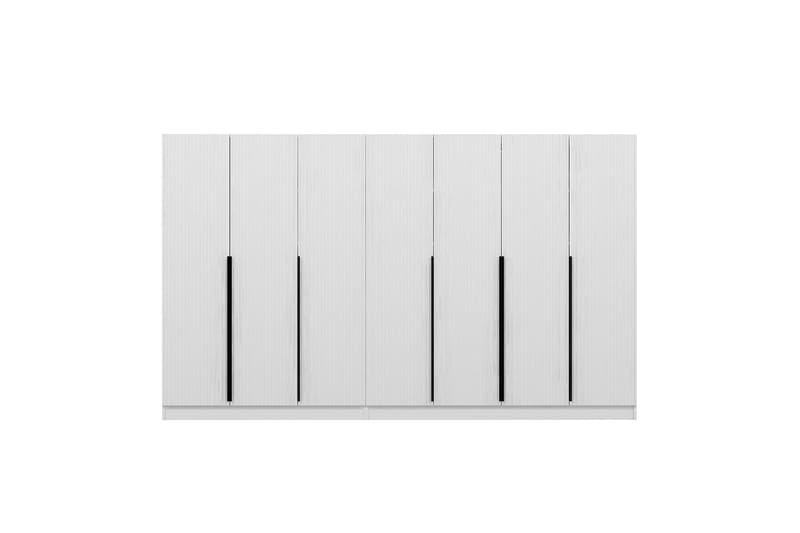 Fruitland Garderobe 315 cm - Hvid - Garderobeskabe - Garderobeskab & klædeskab