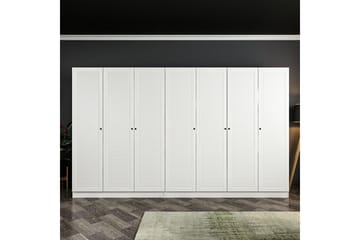 Fruitland Garderobe 315 cm - Hvid - Opbevaring - Tøjopbevaring - Garderobeskabe