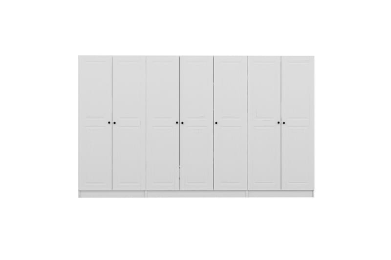 Fruitland Garderobe 315 cm - Hvid - Opbevaring - Tøjopbevaring - Garderobeskabe