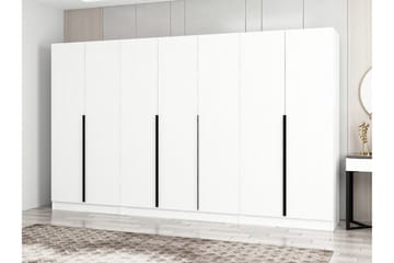 Fruitland Garderobe 315 cm - Hvid - Opbevaring - Tøjopbevaring - Garderobeskabe