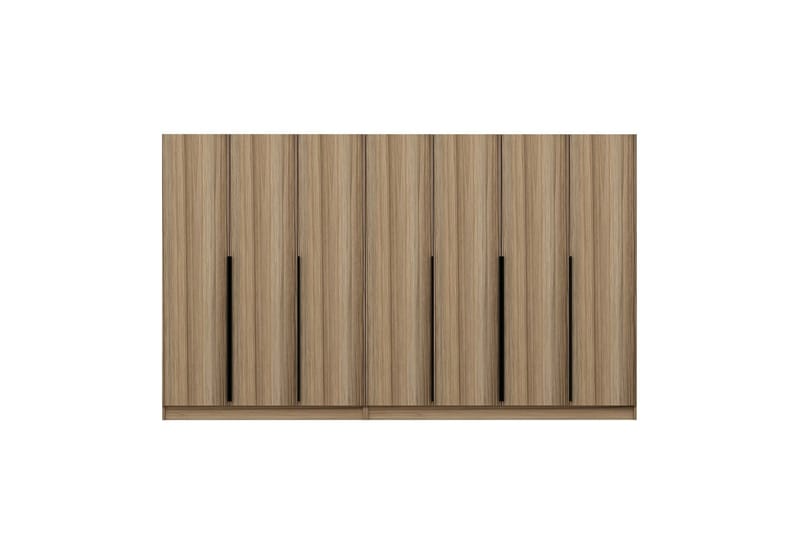 Fruitland Garderobe 315 cm - Oak - Garderobeskabe - Garderobeskab & klædeskab