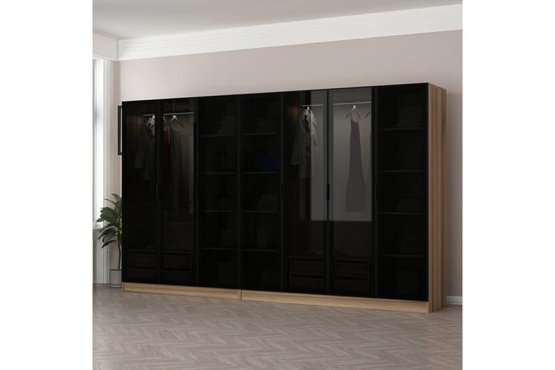 Fruitland Garderobe 315 cm, Oak