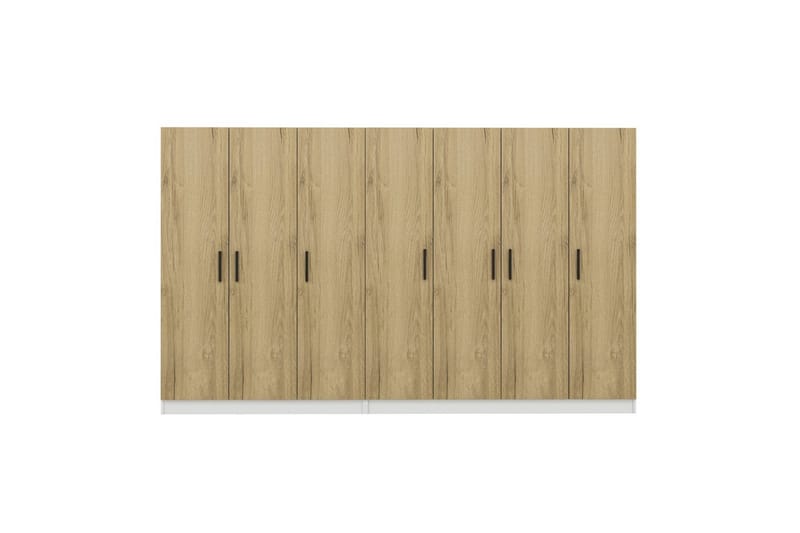 Fruitland Garderobe 315 cm - Valnød finér - Opbevaring - Tøjopbevaring - Garderobeskabe