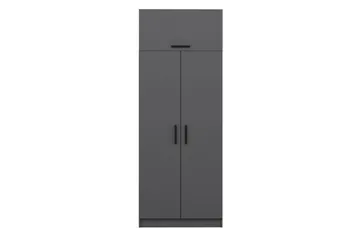Fruitland Garderobe 90 cm - Antracit - Opbevaring - Tøjopbevaring - Garderobeskabe