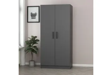Fruitland Garderobe 90 cm - Antracit - Opbevaring - Tøjopbevaring - Garderobeskabe