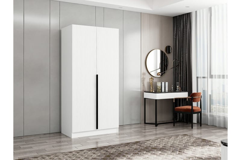 Fruitland Garderobe 90 cm, Hvid