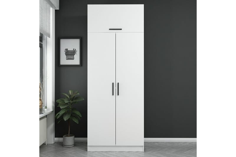 Fruitland Garderobe 90 cm, Hvid