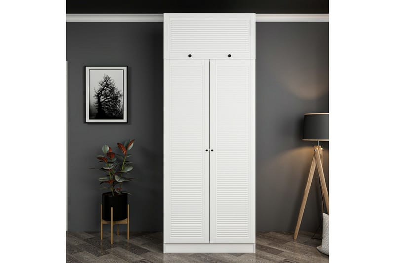Fruitland Garderobe 90 cm, Hvid
