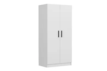 Fruitland Garderobe 90 cm - Hvid - Opbevaring - Tøjopbevaring - Garderobeskabe