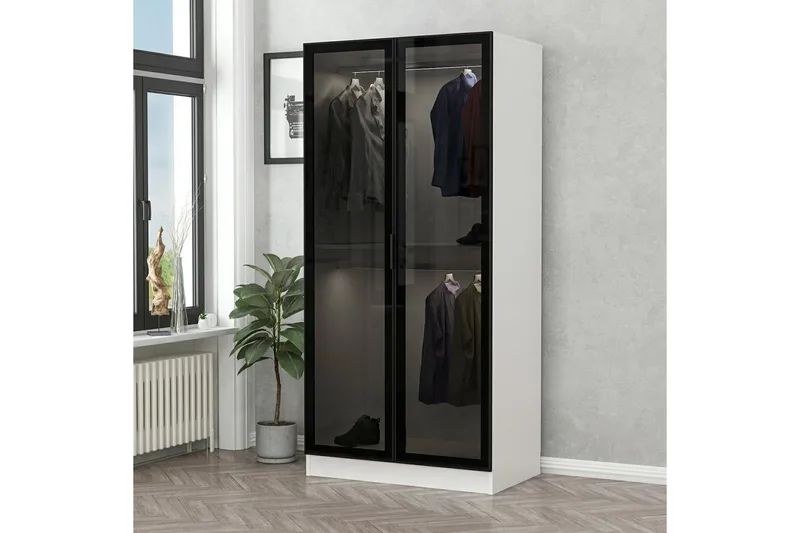 Fruitland Garderobe 90 cm, Hvid