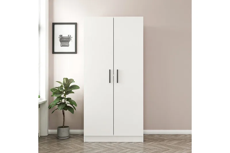 Fruitland Garderobe 90 cm, Hvid