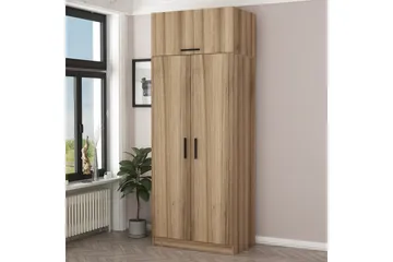 Fruitland Garderobe 90 cm - Oak - Opbevaring - Tøjopbevaring - Garderobeskabe