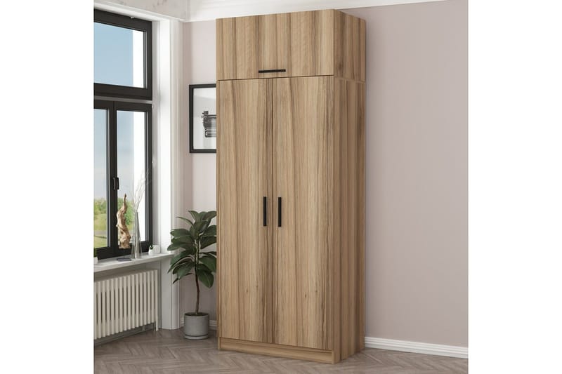 Fruitland Garderobe 90 cm, Oak