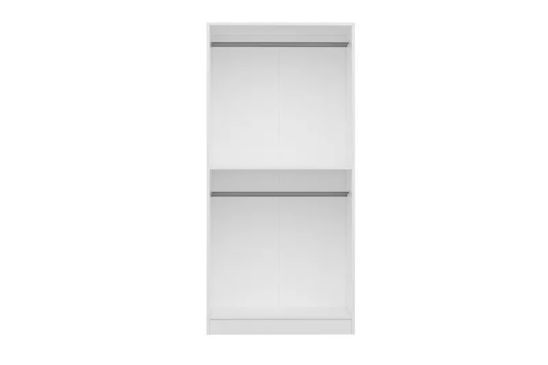 Fruitland Garderobeskab 90 cm i Malet Træ - Hvid - Opbevaring - Tøjopbevaring - Garderobeskabe