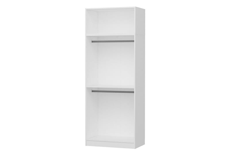 Fruitland Garderobeskab 90 cm i Træ - Hvid - Opbevaring - Tøjopbevaring - Garderobeskabe