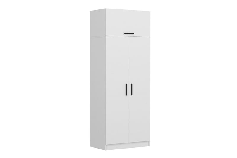 Fruitland Garderobeskab 90 cm i Træ - Hvid - Opbevaring - Tøjopbevaring - Garderobeskabe