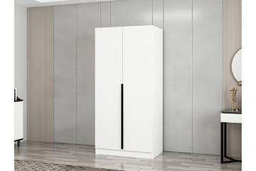 Fruitland Garderobeskab 90 cm i Træ - Hvid - Opbevaring - Tøjopbevaring - Garderobeskabe