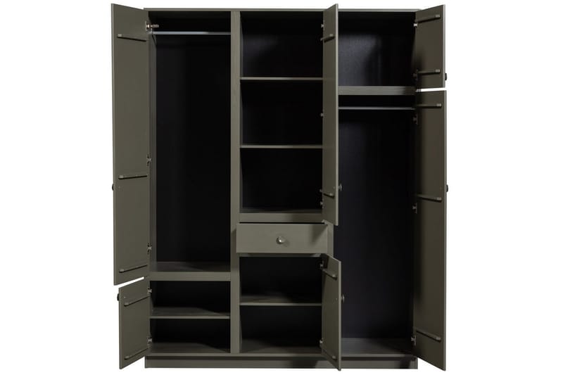 Garderobe Alfie - 160 cm - Opbevaring - Tøjopbevaring - Garderobeskabe