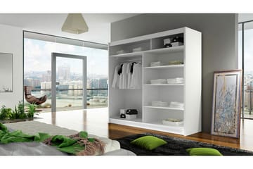 Garderobe BEGA - Hvid - Opbevaring - Tøjopbevaring - Garderobeskabe