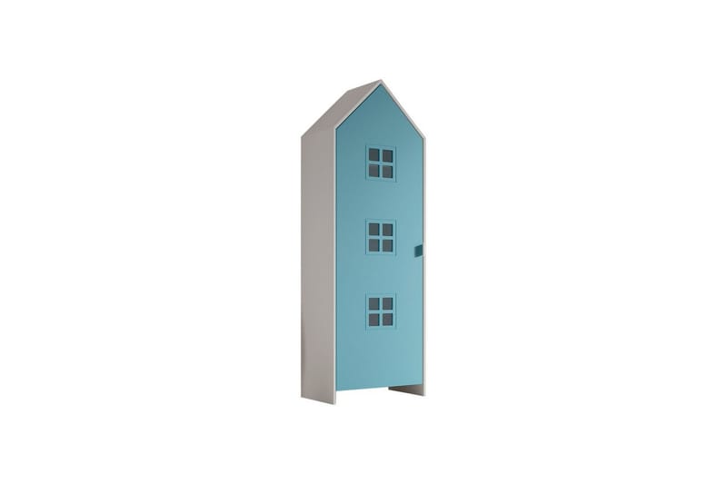 Garderobe Casami Brugge Blå - Blå - Opbevaring - Tøjopbevaring - Garderobeskabe