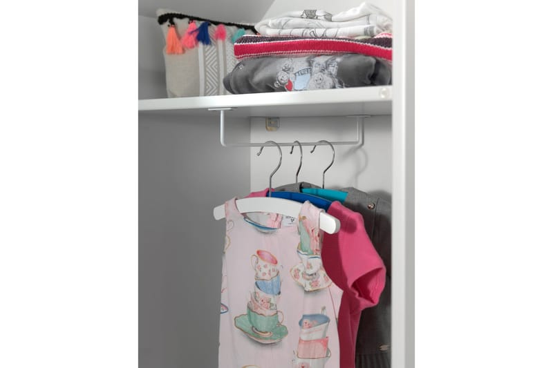 Garderobe Casami Brugge Pink - Pink - Opbevaring - Tøjopbevaring - Garderobeskabe