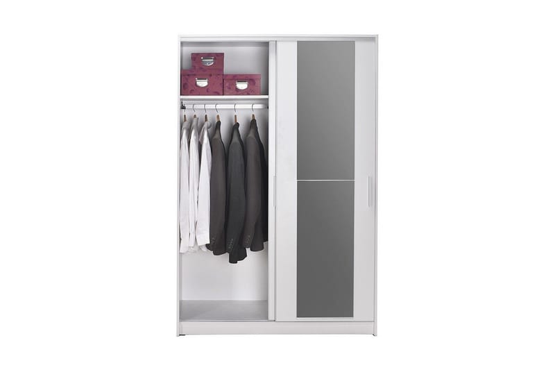 Garderobe Jovel Hvid - Hvid - Opbevaring - Tøjopbevaring - Garderobeskabe